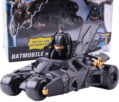 The Dark Knight Rises Batmobile & Batman Action Figures Collection Superheroes Hero Hot Sell