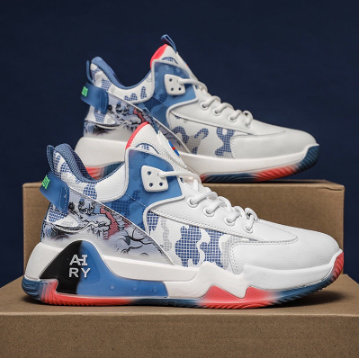 New men's mesh breathable basketball shoes(177)