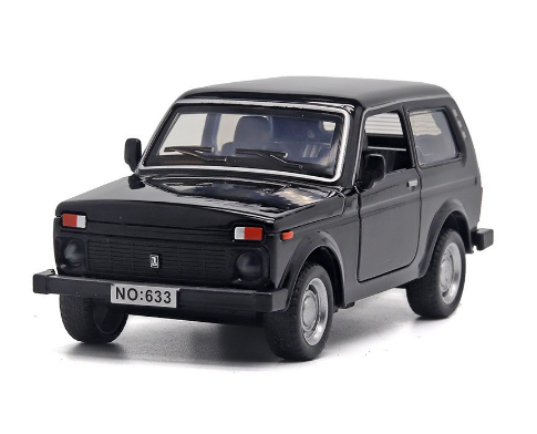 1/32 Scale LADA Diecast Alloy Pull Back Car Collectable Toy Gifts for Children