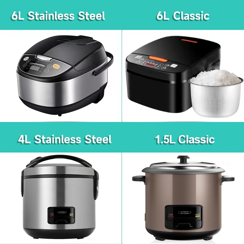 OOKAS Large Capacity 6L Home Multifunctional Electric Rice Cooker 220v