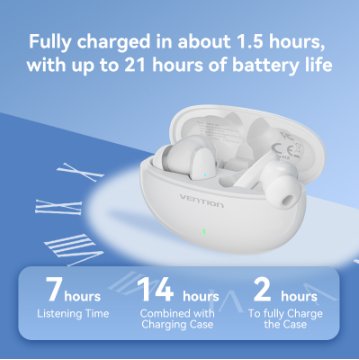 Vention Elf E01 Headset Bluetooth Earphones TWS V5.3 Wireless Headphones Waterproof Gaming Earbuds For iPhone 12 13 14 Pro