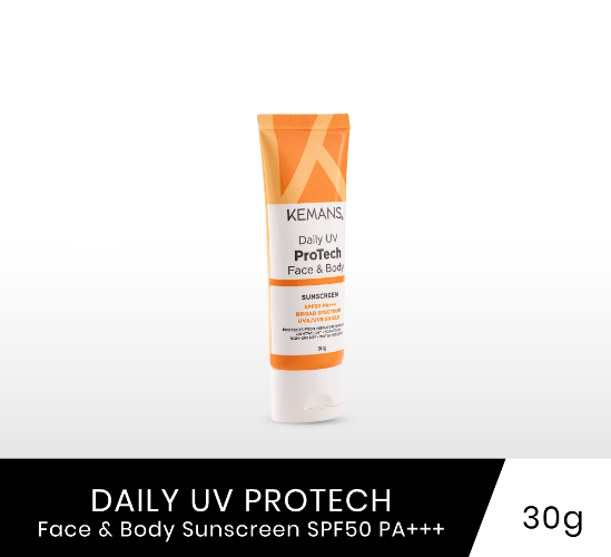 Kemans Daily UV Protech Face & Body Sunscreen 30g