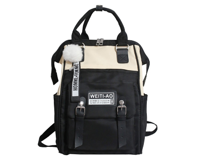 Korean Large Capacity High School College Bag For Women Aesthetic Girl Teenage Backpack Waterproof