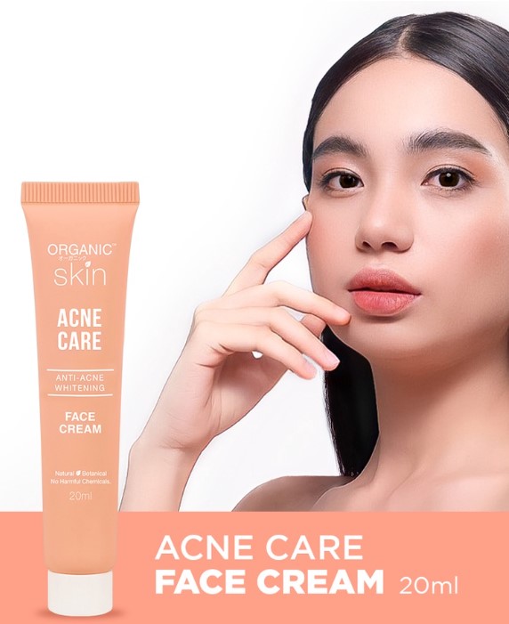Organic Skin Japan Acne Care AntiAcne Whitening Face Cream 20ml