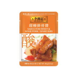 Lee Kum Kee Sauce for Sweet and Sour Pork Spare Ribs 80g