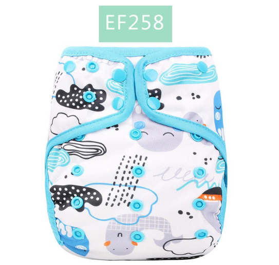 Baby Cloth Diaper Cover One Size Reusable Washable Adjustable Waterproof Diaper S7