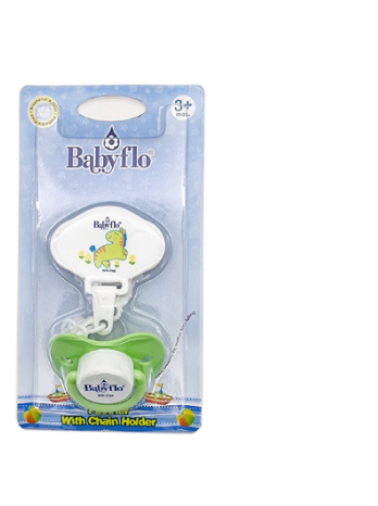 Babyflo Pacifier with Chain Holder