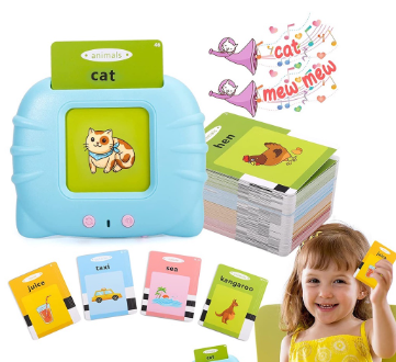 Educational Learning Toys Portable For Kids Pronunciation Speaking Baby Card Machine Learning School