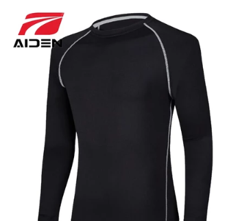 Aiden  Sports  Men’s Long sleeve shirts gym/outdoor sport/rider/traning running sweatshir #9508