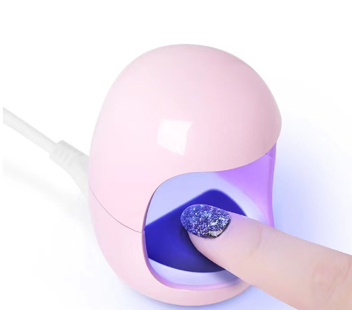Mini UV LED Nail Lamp  Egg Shape Phototherapy Nail Gel Dryer  3W Mini USB Nails Lamp