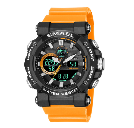 Original SMAEL Multifunction Military Men Watches Dual Time Display Electronic Sport Stopwatch Waterproof Wrist Watch m5
