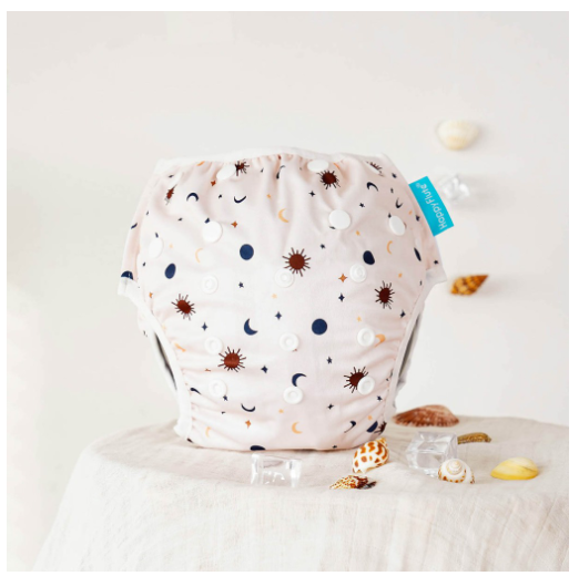 HappyFlute New Print Breathable Mesh Fabric Adjustable Pool Pant Swimming Pool Diaper Cover Reusable Washable Summer Baby c20