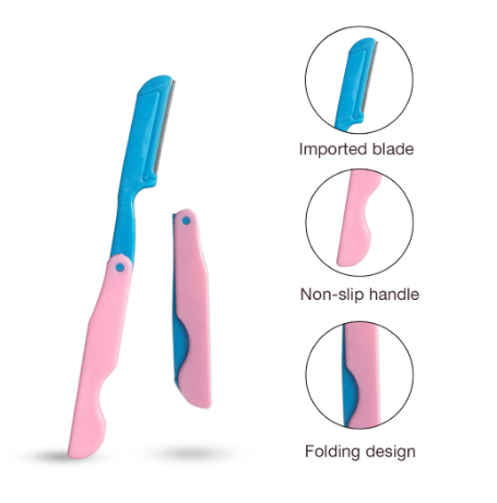 Lamuseland Versatile and Flexible Eyebrow Trimmer Shaver Hair Remover Safety Razor Beauty Tools