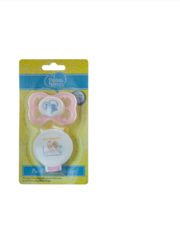 Precious Moments Pacifier With Cover And Holder