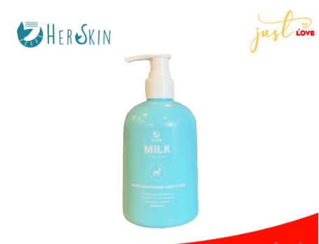 Her Skin Milk Lotion with Goat's Milk for Skin Double Brightening 250ml SPF50 PA