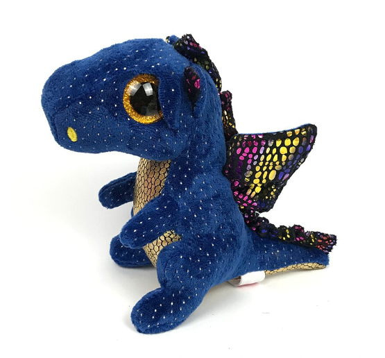 15CM Ty Beanie Stuffed Plush Animals Doll Glowing Dinosaur Raccoon Penguin Flamingo Owl Cat Collection Doll Child Birthday Gift K25