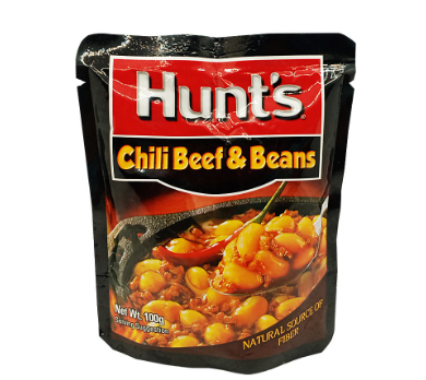 Hunts Chili Beef & Beans 100g
