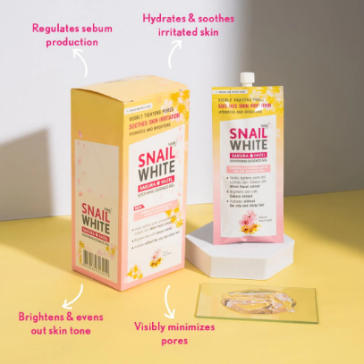 Snailwhite Sakura Hazel Soothing Essence Gel 20ml x 6