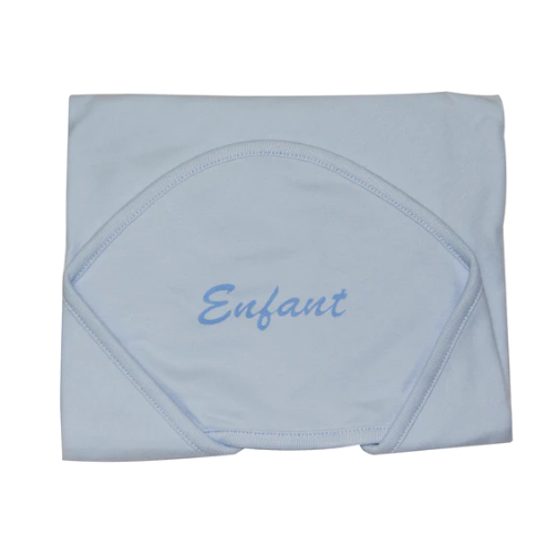 Enfant Blanket With Hood - Blue