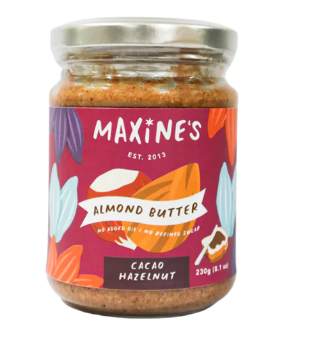 Maxine's Almond Butter - Cacao Hazelnut 230g