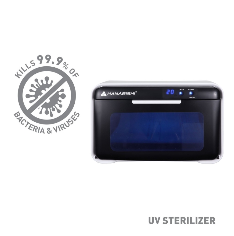 Hanabishi UV STERILIZER HSTERI 10UV | Small Household UVC LED Sanitizer Portable Fast Sterilization