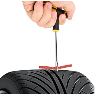 Auto Car Tubeless Tyre Puncture Plug Repair Tools Kit Car Tire Repairing Tools Fast Puncture Plug Repair Block