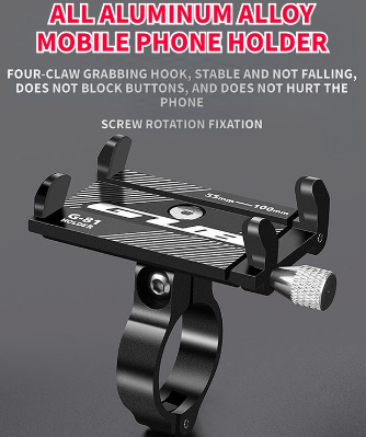 All Aluminum Alloy Bicycle Mobile Phone Holder Universal Cell Phone GPS Holder MTB Mobile Holder
