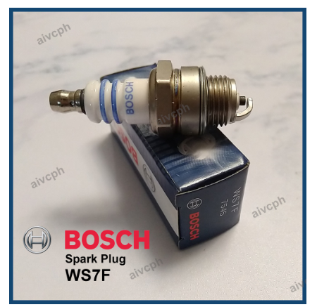 Bosch WS7F Spark Plug WS7 F 0241235567 (7545) Grass Cutter Chainsaw 2 Stroke Small Engine (BPM6A)