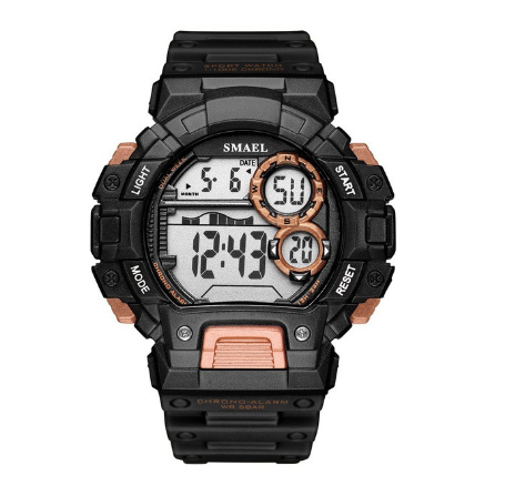 Smael Men's Sports Watch Luxury Brand Military Fashion Digital Alarm Stopwatch Clock 002
