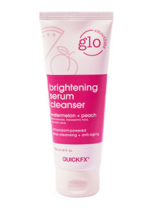 Quickfx Glo Smoothies Watermelon & Peach Brightening Serum Cleanser 100ml