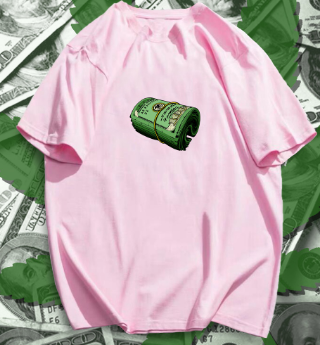 GREEN MONEY INSP.pattern Cartoon Unisex T-shirt