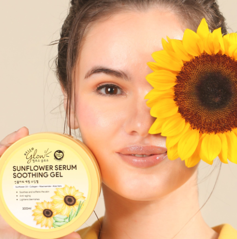 Hello Glow Serum Soothing Gel 300ML - Sunflower