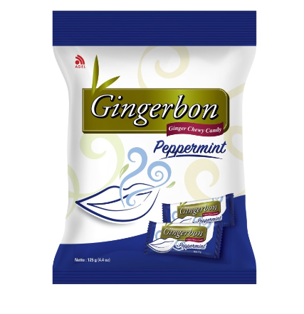 Gingerbon Peppermint Ginger Candy 125g