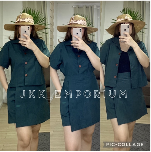 Nikita Coordinates | 3-way Wear Coords | Polo & Skort | Terno