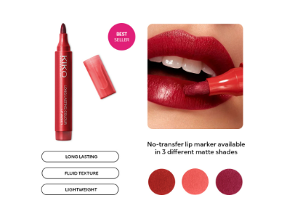 KIKO Milano Long Lasting Colour Lip Marker/Lip Tint