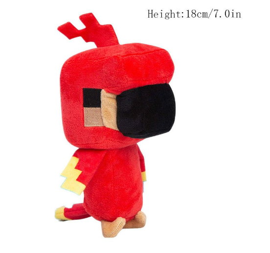 New Zombie Creeper Plush Doll Steve spider Ghost Cotton Stuffed Model Doll Alex Enderman Children Gift Game Toy 08