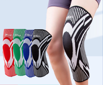 D.O.T 1PC Elastic Knee Pads Nylon Sports Fitness Kneepad Protective Gear Patella Brace Support Running Basketball Volleyball Knee