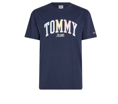 Tommy Jeans Men's Classic College Pop Tommy Tee