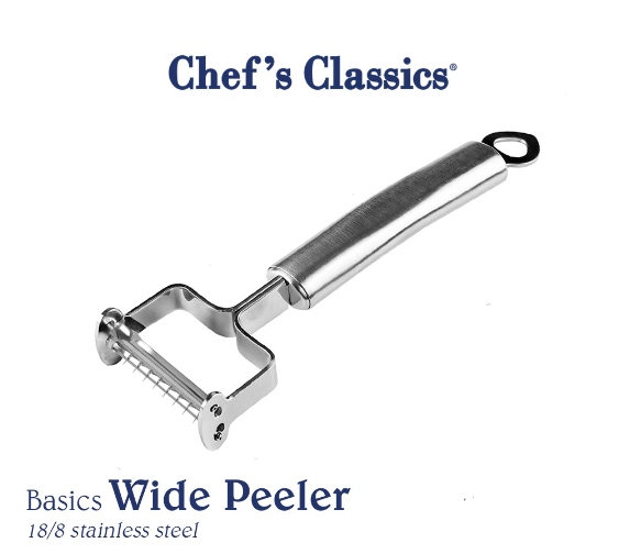 Chef's Classics Basics Stainless Steel Wide Peeler