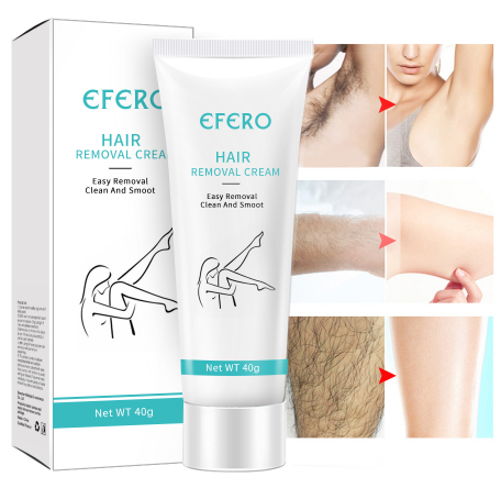 EFERO Painless Hair Removal Cream Hair Remover Shaving Hair Depilatory Removal Cream
