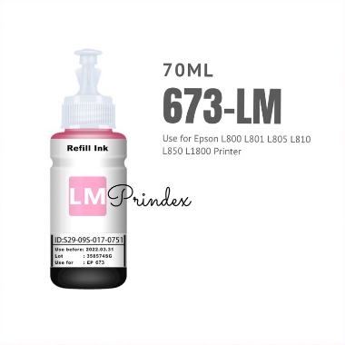 70ML Premium 673 Dye ink for epson 673 L800 L801 L805 L810 L850 L1800 L series refill ink