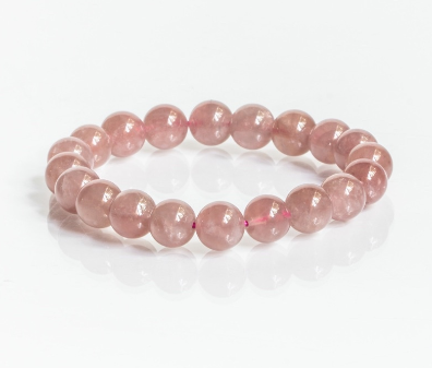 Natural Rose Quartz Bead Crystal Gemstone