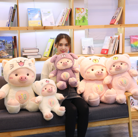 30cm Pig Plush Stuffed Toys Kids Birthday Christmas Gift