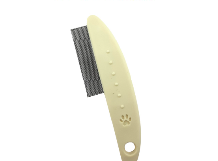 Daiso Off White Pet Comb For Cats & Dogs