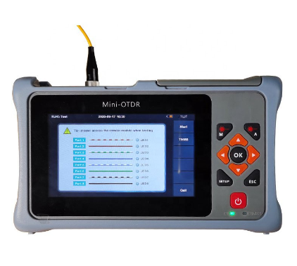 1310/1550nm 24/22dB Low price Single mode fiber optic tester equipment mini otdr 60km