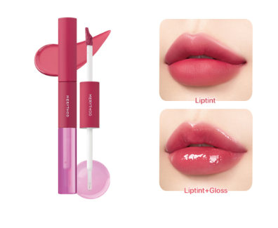 MERYTHOD Reel-Tattoo Dual Lipgle Tint 2in1 Matte Liptint and Plumping Lip Gloss