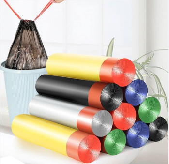 DHD Drawstring garbage bag Thickened automatic closing kitchen garbage bag