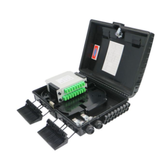 16 Core Fiber Optic Splitter Box FTTH Insert Type