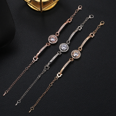 Women Crystal Diamond Bangle Bracelet