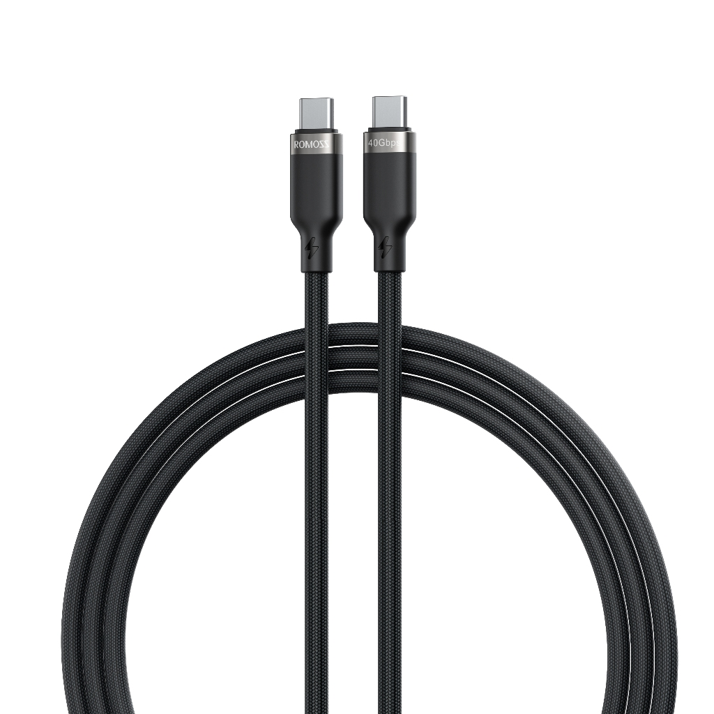 Romoss CB3332 240W USB C TO USB C Data Fast Charging Zinc Alloy Shell For Laptop Tablet Mobile Phone